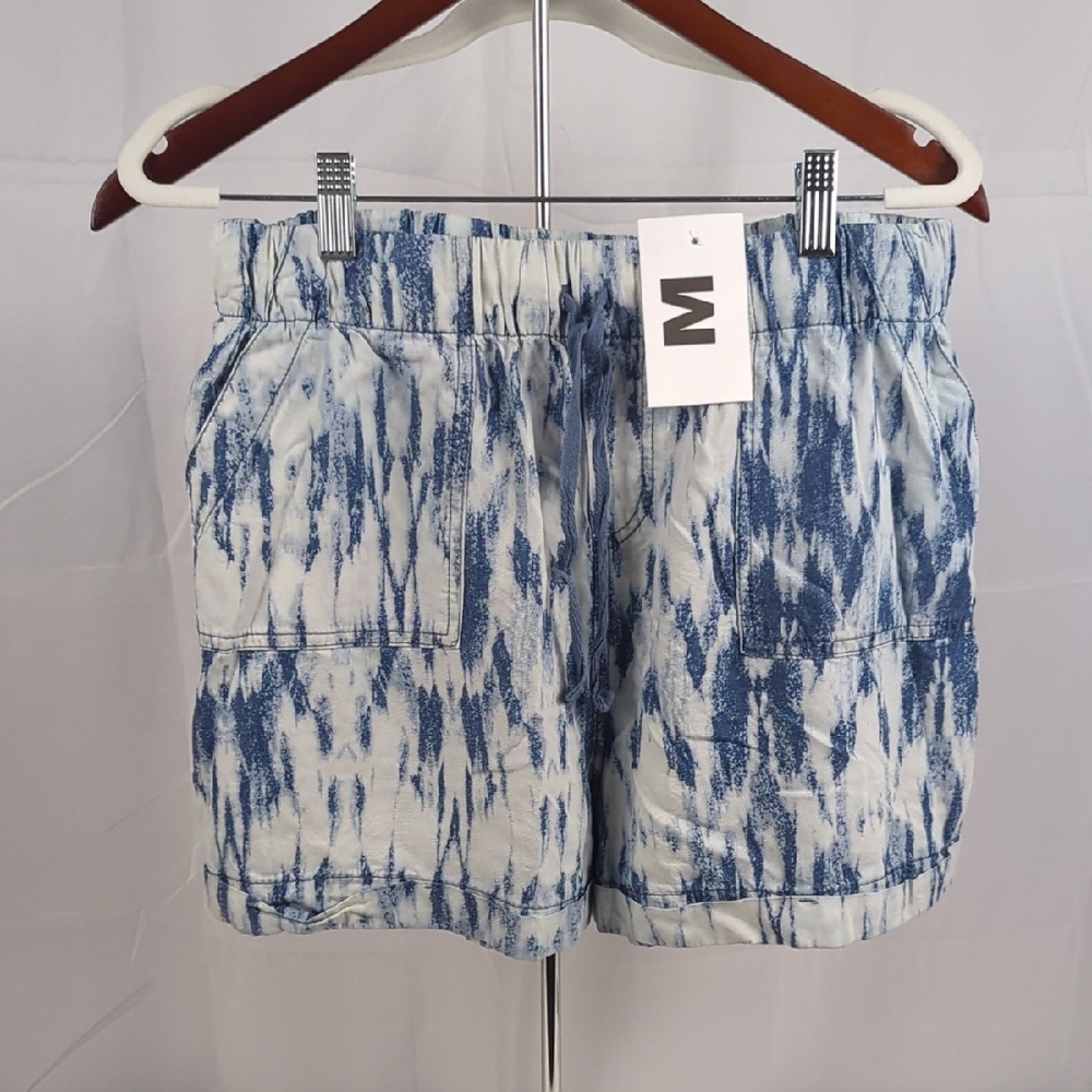 Velvet Heart Indigo Tie-Dye Cargo Shorts